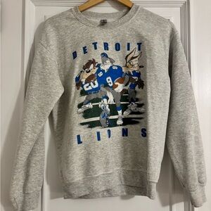 Detroit Lions Gray Sweater